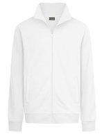 Promodoro Herrenjacke mit Stehkragen und Reißverschluss, Black S, E5290 – White