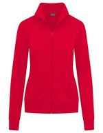Promodoro Jacket mit Stehkragen, Slim-Cut für Damen, Navy XL, E5295 – Fire Red