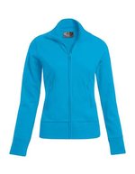 Promodoro Jacket mit Stehkragen, Slim-Cut für Damen, Navy XL, E5295 – Turquoise