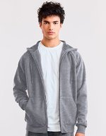 Unisex Heavy Hoodie Jacket – Heather Grey