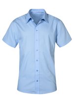 Promodoro Kurzarmhemd aus Popeline für Herren, White M, E6300 – Bild 3