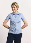 Promodoro Women´s Poplin Shirt Short Sleeve Steel Grey (Solid) XL (E6305) – image 2