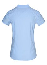 Promodoro Popeline Kurzarmbluse mit Kent-Kragen für Damen, Light Blue S, E6305 – Bild 4
