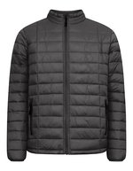 Promodoro Wattierte Herrenjacke mit Kinnschutz, Black S, E7631 – Anthracite (Uni)