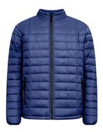 Promodoro Wattierte Herrenjacke mit Kinnschutz, Black S, E7631 – Marine francais