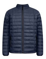 Promodoro Wattierte Herrenjacke mit Kinnschutz, Black S, E7631 – Marine