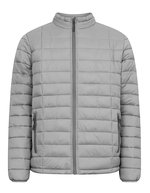 Promodoro Wattierte Herrenjacke mit Kinnschutz, Black S, E7631 – Nouveau Gris clair (Uni)