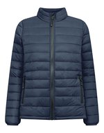 Promodoro Wattierte Jacke mit Stehkragen für Damen, Black S, E7632 – Blu navy francese