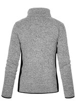 Promodoro Strickfleece-Jacke mit Stehkragen, Heather Graphite S, E7705 – Bild 4