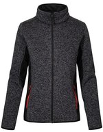 Promodoro Strickfleece-Jacke mit Stehkragen, Heather Graphite S, E7705 – Bild 2