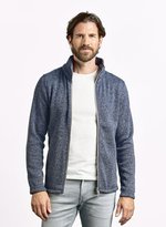 Promodoro Strickfleece-Jacke mit Stehkragen, Heather Blue S, E7720 – Bild 1