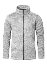 Promodoro Strickfleece-Jacke mit Stehkragen, Heather Blue S, E7720 – Bild 3