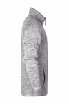 Promodoro Knit Fleece Jacket with Stand Collar, Heather Red 5XL, E7720 – image 5