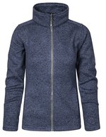 Promodoro Strickfleece-Jacke Damen mit Stehkragen, Heather Blue S, E7725 – Bild 2