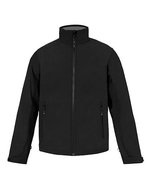 Promodoro 6-in-1 Herren Softshell-Jacke mit Fleece, Aqua S, E7820 – Noir