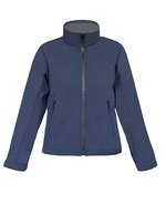 Promodoro Softshell Jacke C+ Slim Cut für Damen, Aqua S, E7821 – Navy
