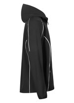 Promodoro Leichte Herren Softshell-Jacke mit Kapuze, Black S, E7830 – Bild 4