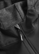Promodoro Leichte Herren Softshell-Jacke mit Kapuze, Black S, E7830 – Bild 5