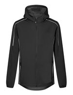 Promodoro Leichte Herren Softshell-Jacke mit Kapuze, Black S, E7830 – Bild 2