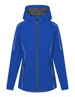 Promodoro Light Softshell Jacke mit Kapuze für Damen – Royal