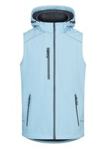 Promodoro Softshell Weste mit Kapuze für Herren, Black S, E7840 – Bild 3