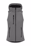 Promodoro Gilet Softshell con Cappuccio da Donna, Navy XL, E7845 – immagine 3