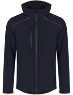 Promodoro Softshell-Jacke mit Kapuze, Black S, E7850 – Navy