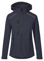 Promodoro Softshelljacke mit abnehmbarer Kapuze für Damen, Black S, E7865 – Bild 3
