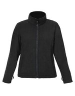 Promodoro Fleece Jacke C+ Slim Fit für Damen, Black S, E7911 – Bild 2