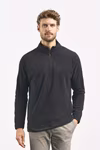 Promodoro Men´s Recycled Fleece Troyer French Navy XXL (E7921), E7921 – Bild 2