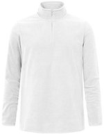 Promodoro Men´s Recycled Fleece Troyer Azur Blue S (E7921), E7921 – White