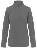 Promodoro Troyer aus Recycling-Fleece für Damen, Azur Blue S, E7925 – Steel Gray