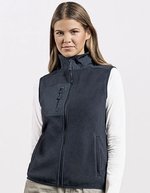 Women´s Canvas Fleece Vest – Marine