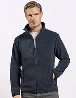 Men´s Canvas Fleece Jacket – Navy
