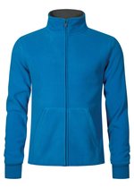 Promodoro Männer Double Fleecejacke mit Stehkragen, Red/Light Grey (Solid) M, E7971 – Bild 3