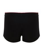 Promodoro Moderne Herren-Boxershorts mit Kontrast-Rand, Black/Red S, E8001 – Bild 4