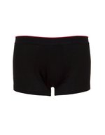Promodoro Moderne Herren-Boxershorts mit Kontrast-Rand, Black/Red S, E8001 – Bild 2