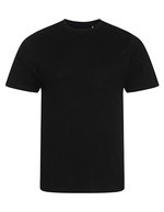Ecologie Cascades Organic T-Shirt aus Bio-Baumwolle, Arctic White S, EA001 – Jet Black
