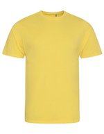 Ecologie Cascades Organic T-Shirt aus Bio-Baumwolle, Arctic White S, EA001 – Sun Yellow