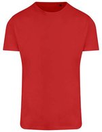 Ecologie Recyceltes Sport-T-Shirt Ambaro Birdseye, Arctic White S, EA004 – Fire Red