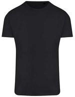 Ecologie Recyceltes Sport-T-Shirt Ambaro Birdseye, Arctic White S, EA004 – Jet Black