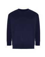 Ecologie Recyceltes Sweatshirt mit angerauter Oberfläche, Black XS, EA032 – Bild 3