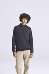 Ecologie Wakhan 1/4 Zip Pullover aus Recyclingmaterial, Black XS, EA061 – Bild 2
