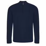 Ecologie Wakhan 1/4 Zip Pullover aus Recyclingmaterial, Black XS, EA061 – Bild 3