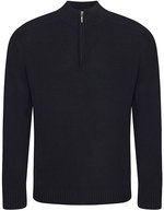 Ecologie Wakhan 1/4 Zip Pullover aus Recyclingmaterial – Black