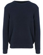 Ecologie Taroko Nachhaltiger Pullover aus Baumwolle – Navy