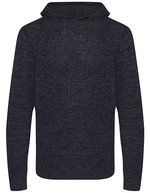 Ecologie Iguazu Nachhaltiger Strick-Hoodie – Charcoal/Black