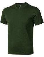 Elevate Life Nanaimo T-Shirt mit Rundhalsausschnitt, Anthracite (Solid) S, EL38011 – Felce Verde