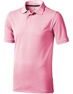 Elevate Life Piqué-Poloshirt Calgary mit Kettenstich für Herren, Anthracite (Solid) XS, EL38080 – Light Pink