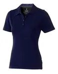 Elevate Life Polo Shirt mit V-Einsätzen für Damen, Navy/Anthracite (Solid) XS, EL38085 – Bild 2